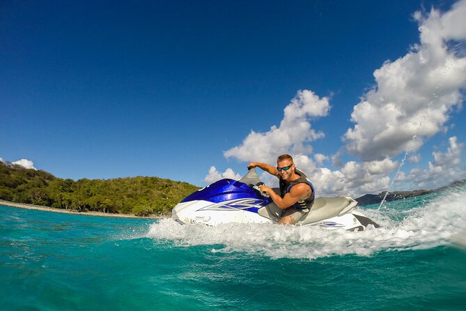 1-Hour Guided Jet Ski Tour in St. Thomas from Frenchman's Reef - Water Island and Honeymoon Beach
