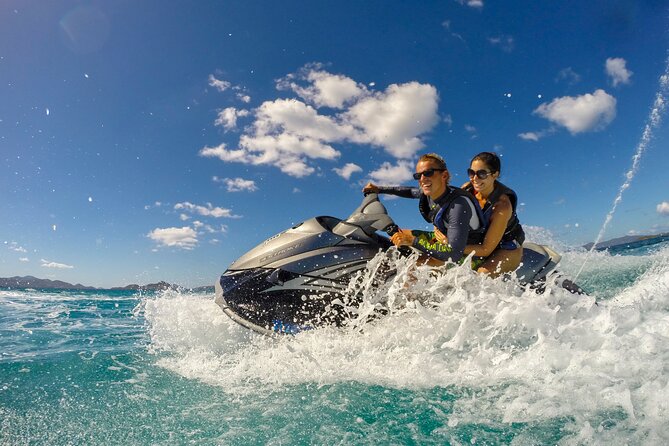 1-Hour Guided Jet Ski Tour in St. Thomas from Frenchman's Reef - What the one-hour route feels like