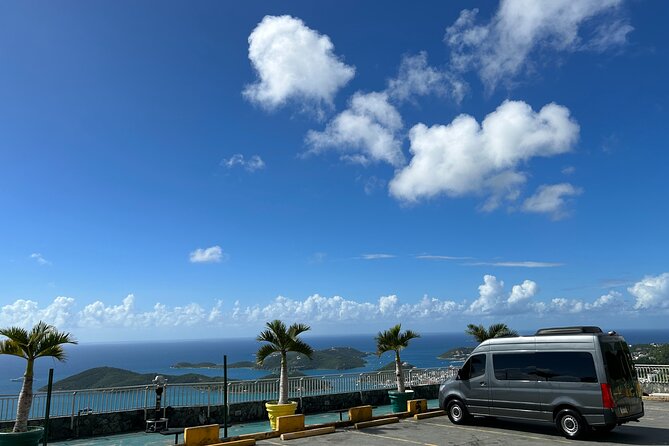 3 Hours Luxury Mercedes Van Tour in Saint Thomas - Skyride to Paradise Point requires an extra ticket
