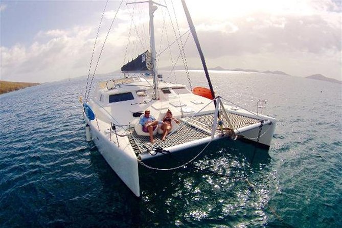 50' Luxury Yacht. Private Full or Half Day Catamaran Snorkel, & Beach Experience - Waterlemon Cay and the quieter eastern side