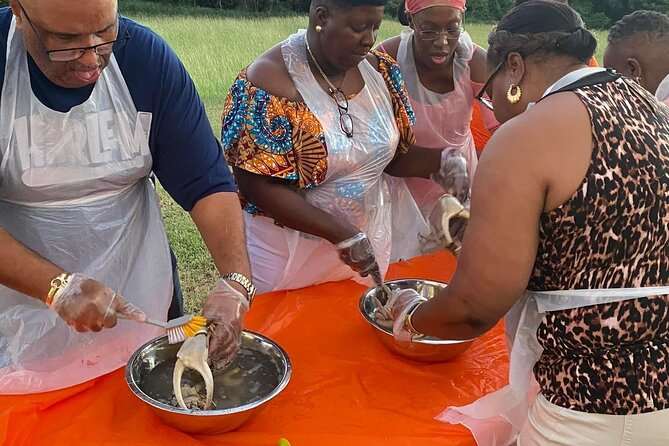 A Evening Cultural Experience Through Food Cooking Class St. Croix - Crucian 101 while the crabs cook