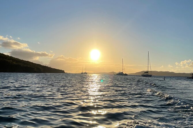 All Inclusive St. John Boating Adventure - First stop: a quiet cay for snorkeling