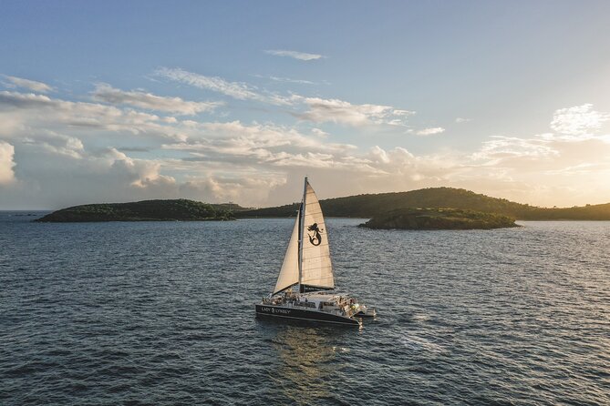 Days End Sunset Sail Open Bar & Hors D'oeuvres STT Ritz-Carlton - Who will enjoy this evening most?