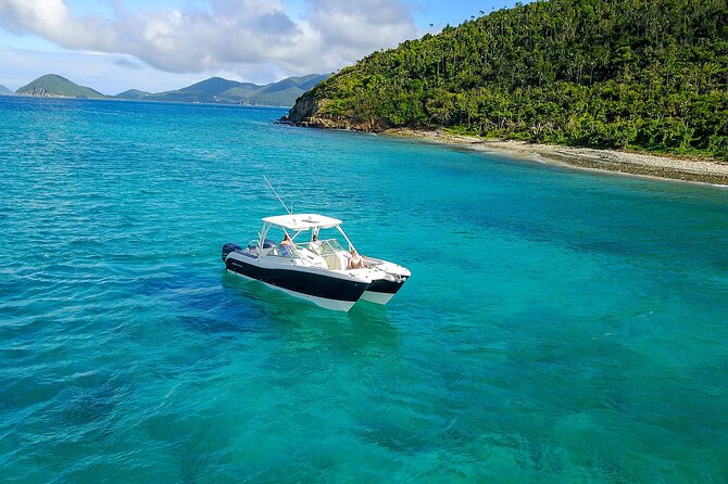 Full-Day Private Boat Charter from St. John or St. Thomas - The highlights at a glance