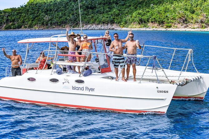 Full or Half Day Private Power Catamaran- USVI Beach and Snorkel - Key points to know before you book