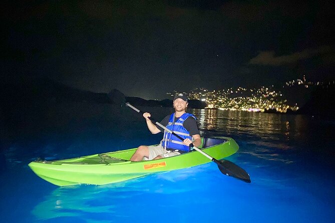Glow Boats LED Night Kayak from Marriott Frenchman's Cove - Practical planning for the dock