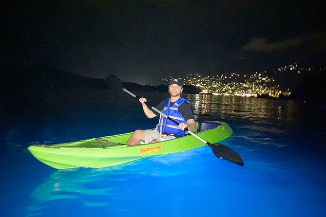Glow Boats LED Night Kayak, Marriott Frenchman's Cove Dock, USVI - What $75 buys you