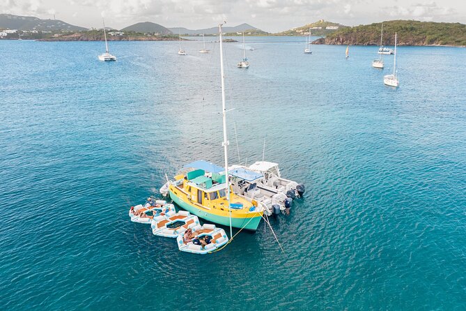 "Golden Hours" Afternoon & Sunset Private Charter - Maho Bay and the sea-turtle snorkeling stop