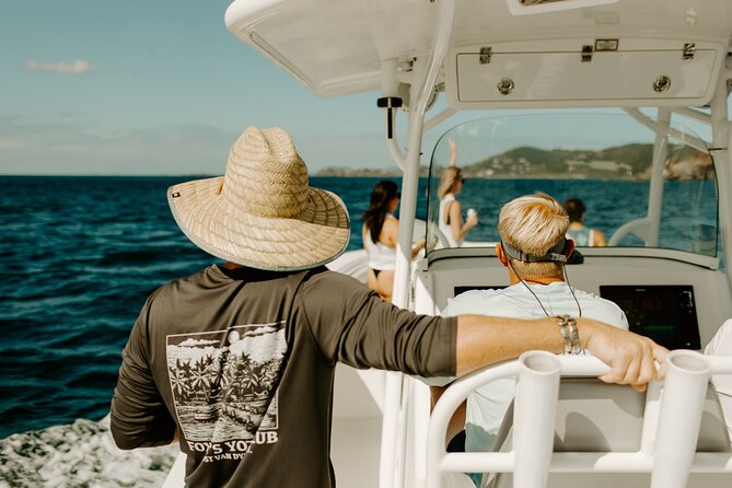 Half Day Boat Charter around the Islands of St Thomas and St John - Snorkeling, turtles, rays, and underwater surprises