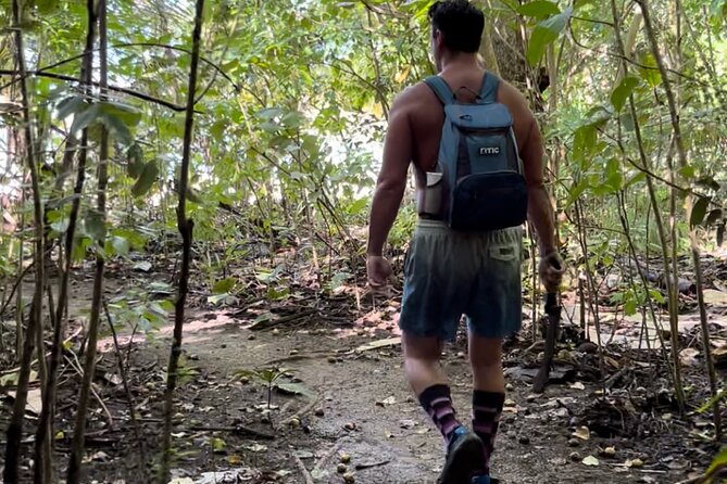 Honeymoon Beach Eco Hike and Snorkel - Walking the one-mile Lind Point Trail