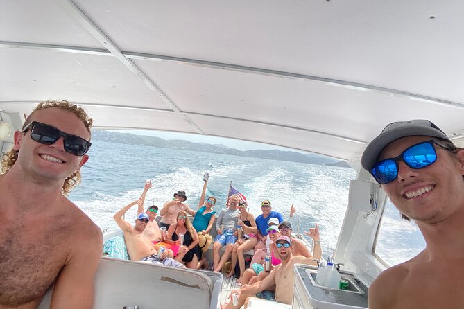Jost Van Dyke Funday & Willy T (Foxy's, Soggy Dollar, Willy-T) - Corsairs and a Voodoo Punch at Diamond Cay