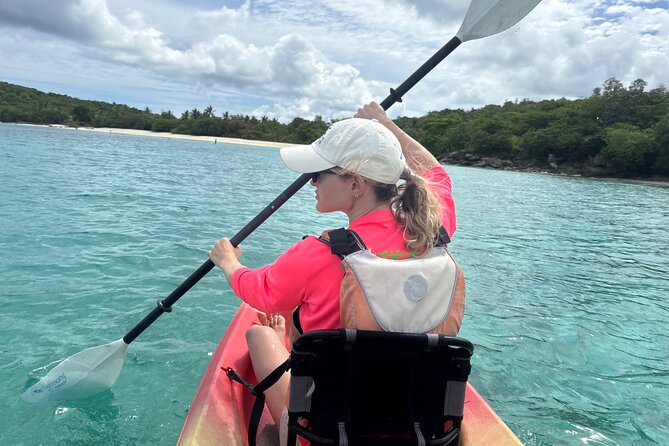 Kayak & Snorkel with Sea Turtles, National Park, St. John - Guides who add value to the outing