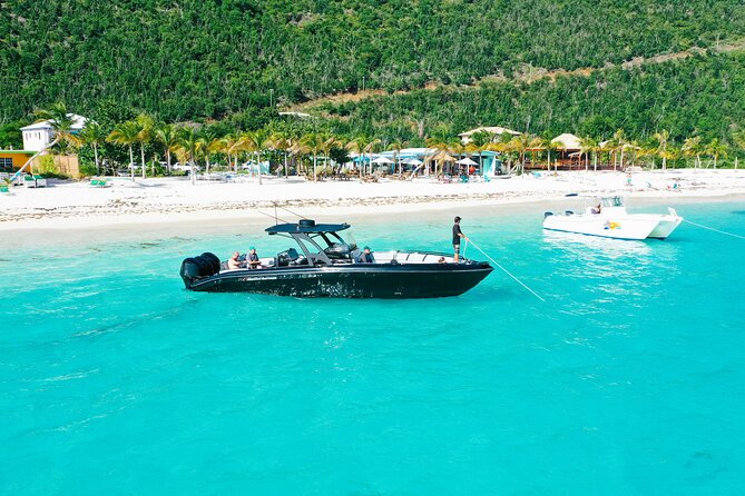 Midnight Sun Charters - 37ft OBSIDIAN - Sandy Cay is built for a quiet hour