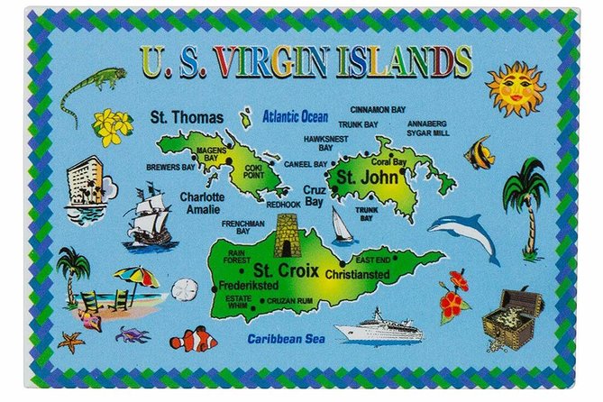 Paradise Taxi & Tours USVI - St. Thomas, Virgin Islands- Island Scenic Tour - Mountain Top, the broadest view of the day
