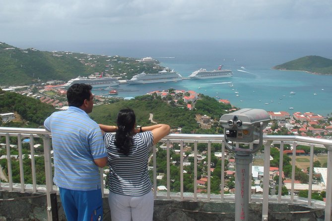 Paradise Taxi & Tours USVI -St. Thomas, Virgin Islands-Private Group-Island Tour - Drake’s Seat: fifteen minutes for a classic photo