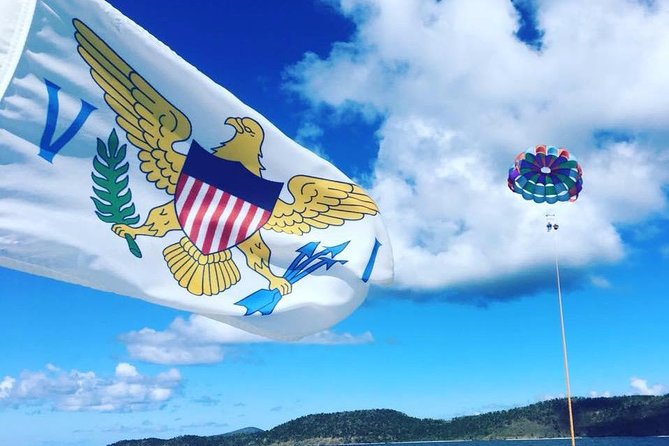 Parasail Experience in St Thomas - Eight to Ten Minutes Above the Caribbean