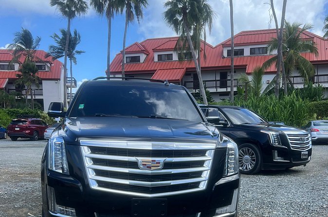 Prince Taxi & Tours St.Thomas Airport transfer to Redhook Ferry - Vehicle comfort and the private-group setup