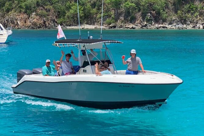 Private 6-Hour Island Hopping in US Virgin Islands - 500hp Hydro Sport - What this St. Thomas charter is really selling