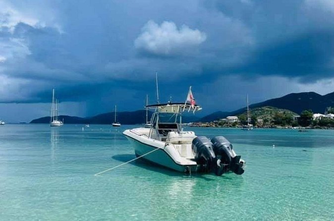 Private 6-Hour Island Hopping in US Virgin Islands - 500hp Hydro Sport - Water Island: beach time and an easy change of pace