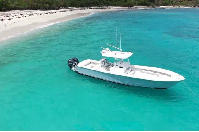 Private Full Day Boat Charter around St Thomas and St John - A private boat day around two islands