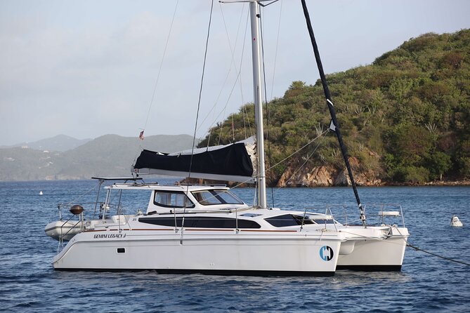 Private Full Day, Fun Day Aboard SY Mazu - Luxury Gemini Legacy Catamaran - Honeymoon Beach and a gentler swim stop