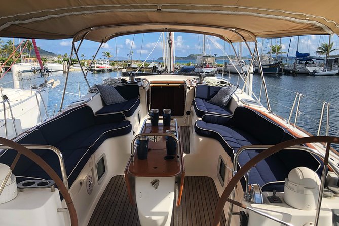 Private Sunset Sail, Open Bar, 12 Guests, Amazing Island Views - Leaving Sapphire Beach Resort Marina