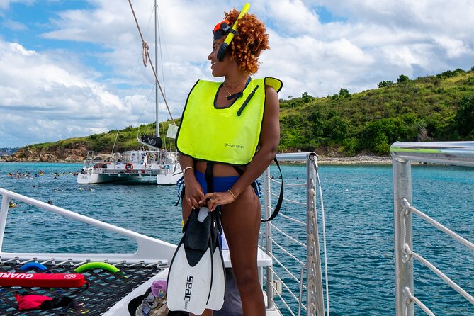 Sail Away on your Private 55-foot Catamaran Charter - Sailing back with music and island views
