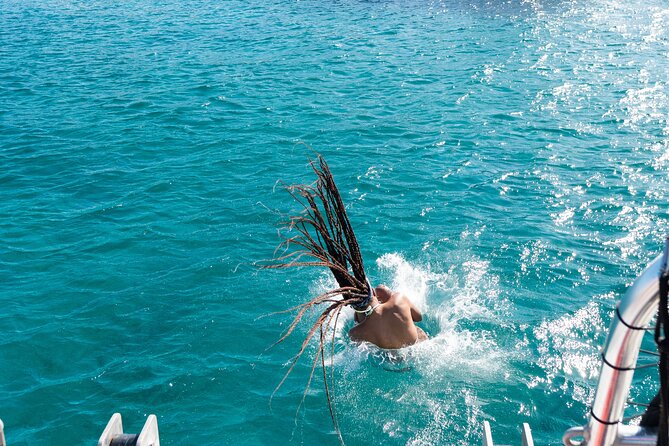 SeaFari FastCat - Sun, Fun, Swimming, Snorkeling & Boat Party - Limestone Beach: another hour in the water