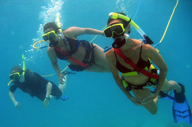 Snuba Adventure at Coral World Ocean Park - Following the reef off Coki Beach