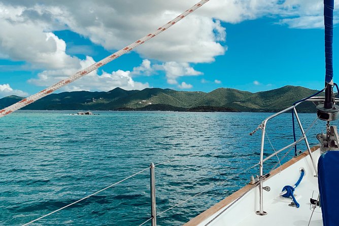 SPECIAL - (Up to 4 Passengers) All Inclusive Day Sail - Setting out from Cruz Bay on a 40-foot sailboat