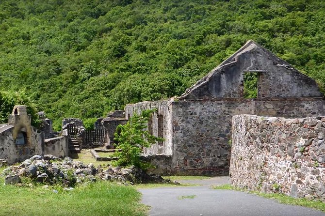 St John Island Sightseeing Tour - Virgin Islands National Park from the open-air taxi