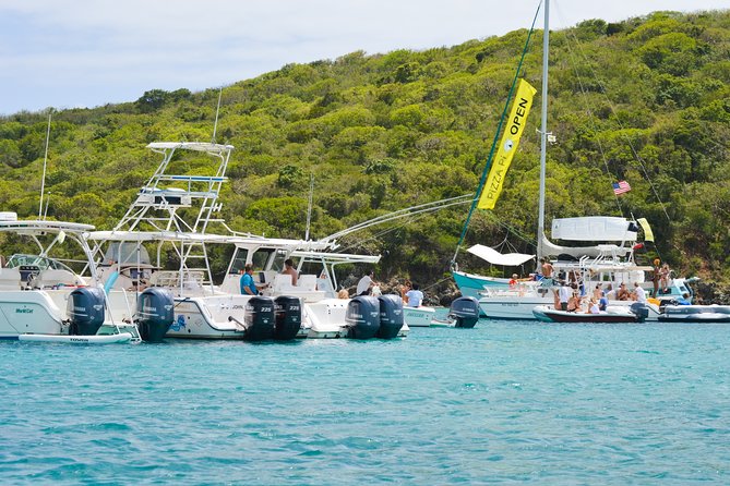 St. John PiZZA Pi Snorkel Sail with Beach Stop, Lunch & Open Bar - Westin - Open bar, music, and time to relax