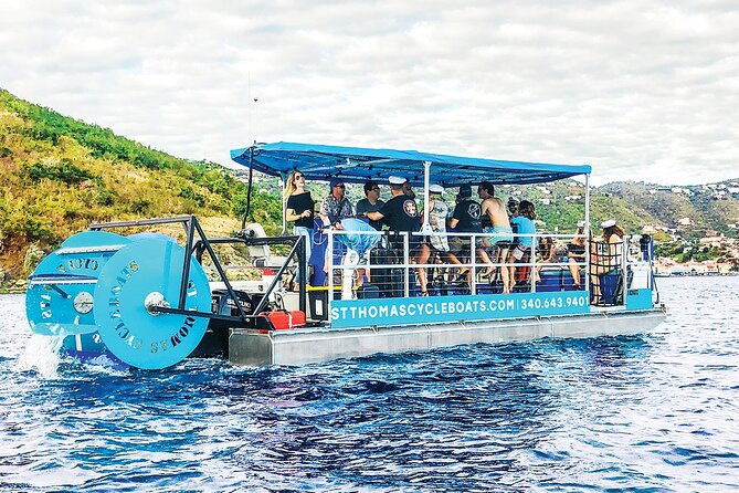 St. Thomas Cycleboats Water Island Trip - What kind of boat trip is this?
