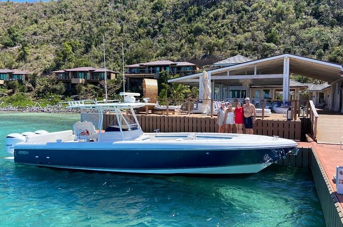 St Thomas Full-Day Boat Rental 37' Intrepid Powerboat - Food, drinks, and the small costs to plan for