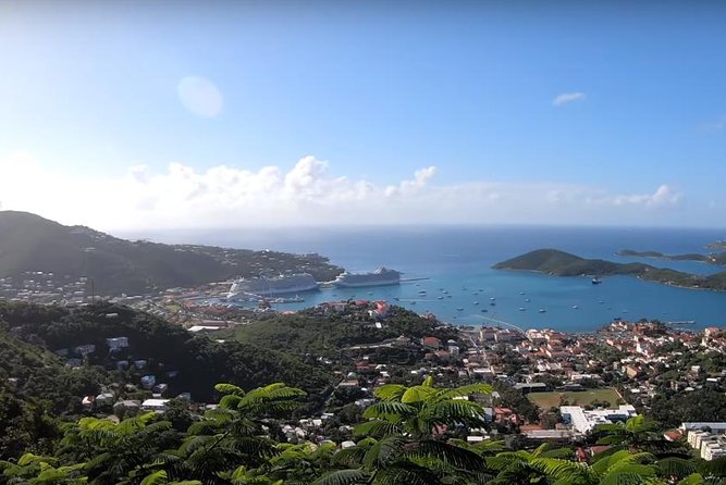 St. Thomas Island Tour with Mountain Top and Magens Bay Beach - Drake’s Seat puts Magens Bay in perspective