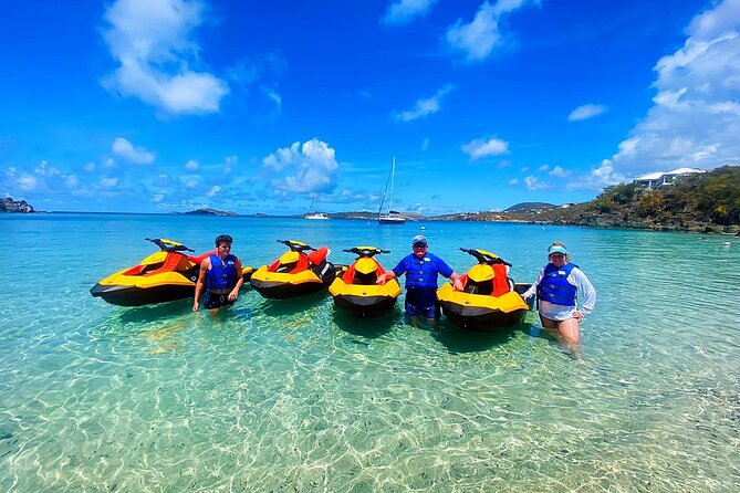 St Thomas Jet Ski Rental - Starting at Compass Point Marina in Estate Bovoni