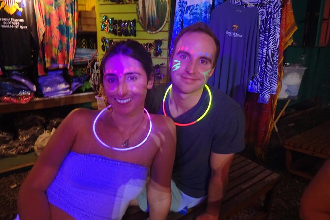St Thomas Night Kayak Tour - Searching the dark water for marine life