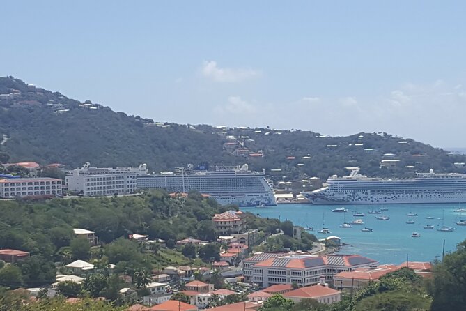 St Thomas Private Group Tour (11 or more ppl) - Charlotte Amalie, shopping with an old-town backdrop