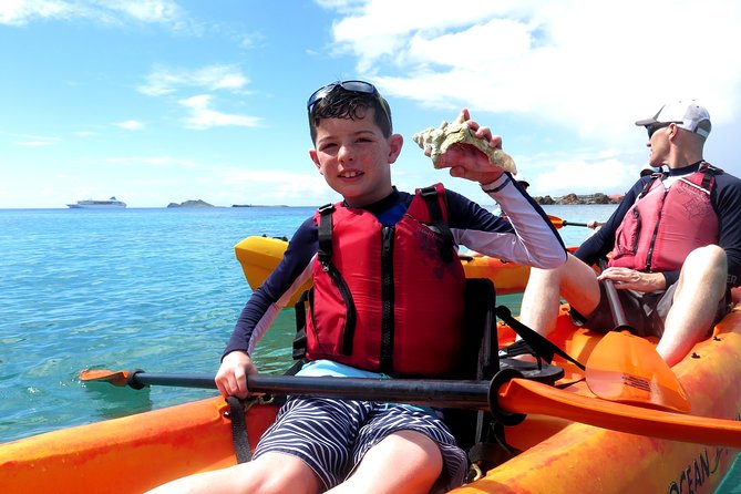 St Thomas Sea Turtle Snorkel Kayak Adventure Tour - The beach route adds more than a photo stop