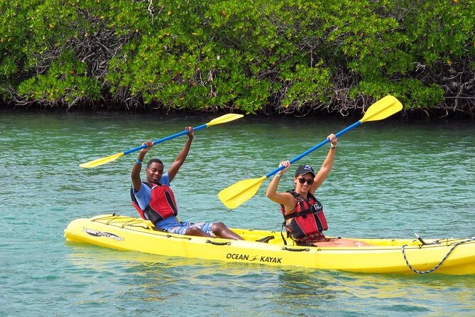 St Thomas Shore Excursion: Mangrove Lagoon Kayak and Snorkel Tour - The Cas Cay hiking option