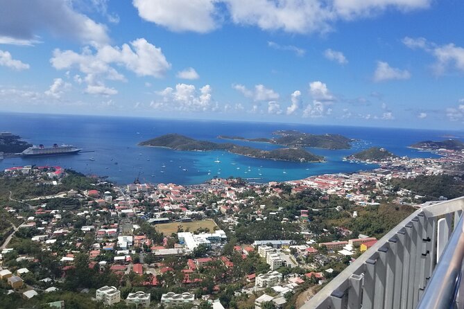 St Thomas Shore Excursion: Shopping, Sightseeing and Beach Tour - Skyline Drive and the Caribbean panorama