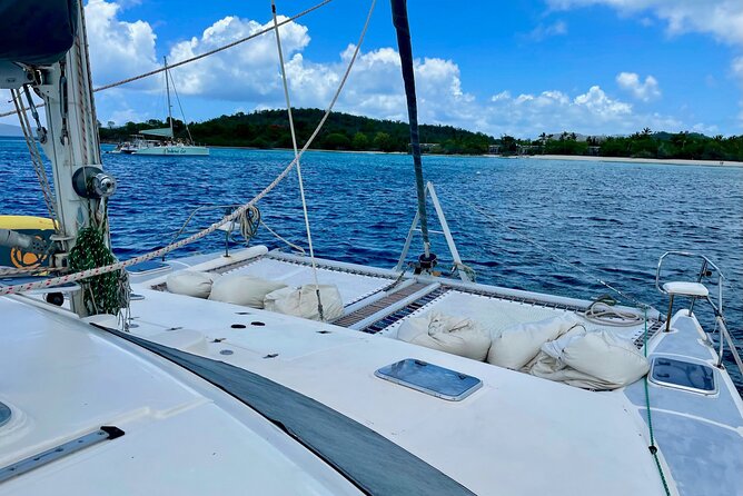 St. Thomas & St. John Private Luxury Full-Day Sail (12 guest max) - Lunch, fruit, pastry, and an open bar