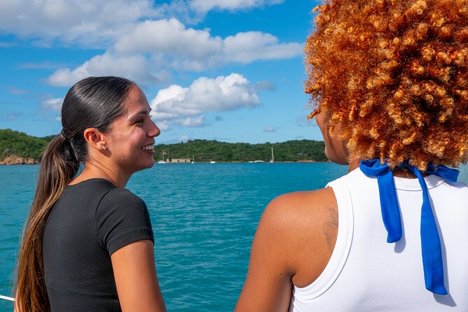 St. Thomas Sunset Sail, Serenity at Sea - Meeting the boat at Yacht Haven Grande