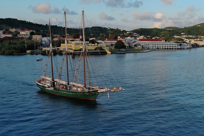 Sunset Sail Aboard the Tall Ship Denis Sullivan - Raising sails and taking the wheel