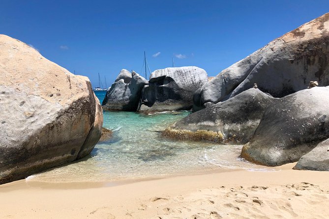 The Baths and White Bay - Entering The Baths National Park